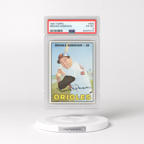 1967 Topps #600 Brooks Robinson (PSA 6 EX-MT)