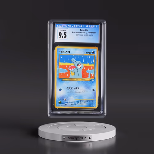 2001 Darkness, and to Light Totodile (CGC 10 GEM MINT)