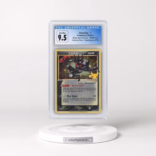 2017 Black Star Promos - Sword & Shield #SWSH144 Greninja â - Celebrations Elite Trainer Box (Cosmos