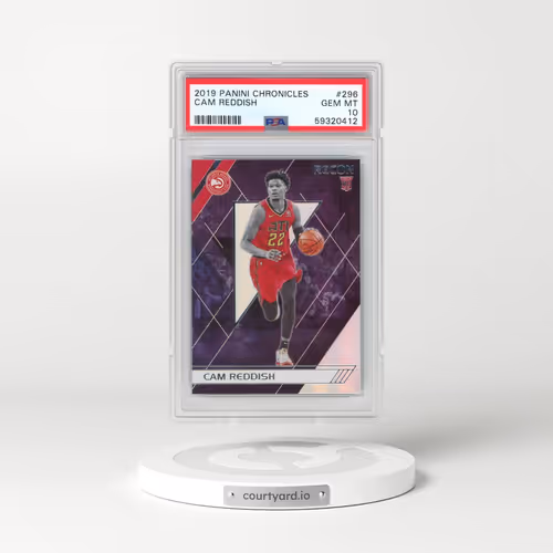 2019 Panini Chronicles #296 Cam Reddish (PSA 10 GEM MINT)