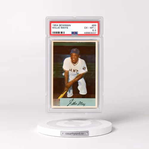 1954 Bowman #89 Willie Mays (PSA 6.5 EX-MT+)