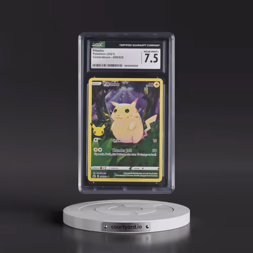 2021 Celebrations #005/025 Pikachu - Holo (CGC 7.5 NM+)