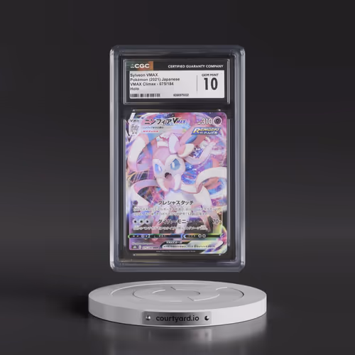 2021 VMAX Climax #075/184 Sylveon VMAX - Holo (CGC 10 GEM MINT)
