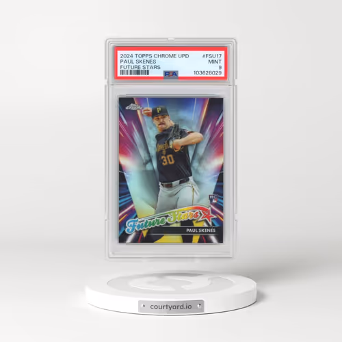 2024 Topps Chrome Update Future Stars #FSU17 Paul Skenes (PSA 9 MINT)