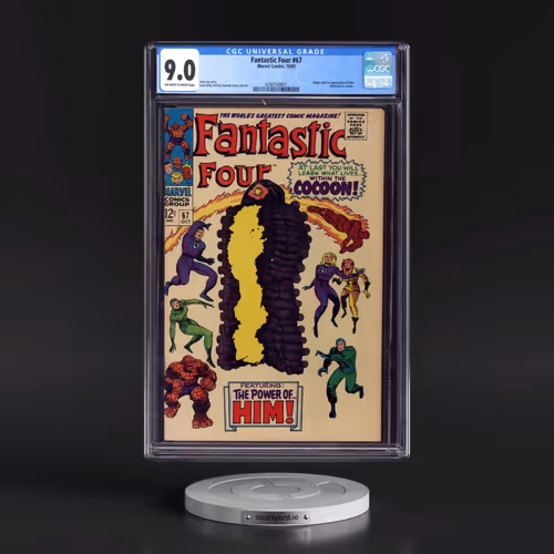 Fantastic Four #67 CGC 9.0 Off-white to White Pages (Marvel Comics, 10/67)
