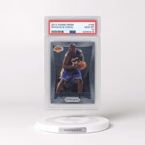 2012 Panini Prizm #166 Shaquille O'Neal (PSA 10 GEM MINT)