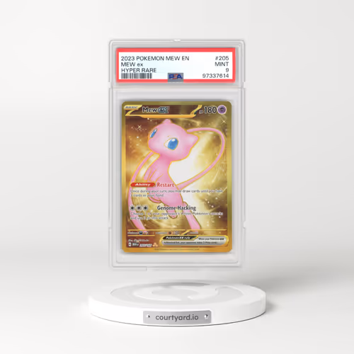2023 Scarlet & Violet 151 - MEW EN #205 Mew ex - Hyper Rare (PSA 9 MINT)