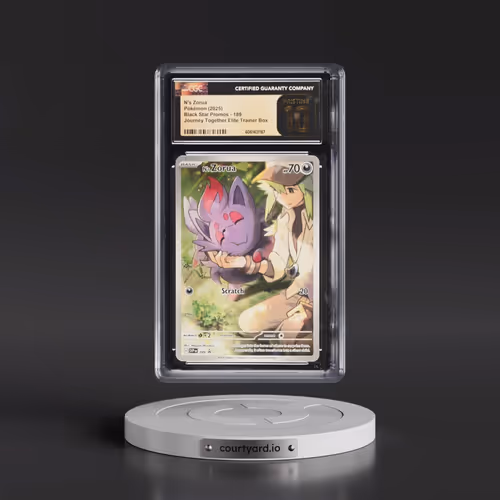 2025 Pokémon Svp EN-SV Black Star Promo #189 N's Zorua - Journey Together Elite Trainer Box (CGC 10