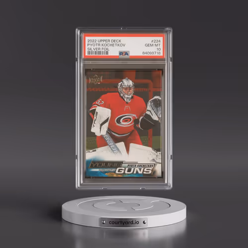 2022 Upper Deck #224 Pyotr Kochetkov - Silver Foil (PSA 10 GEM MINT)