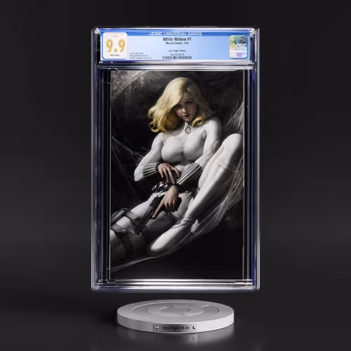 White Widow #1 CGC 9.9 White Pages (Marvel Comics, 1/24) - Universal Lau "Virgin" Edition