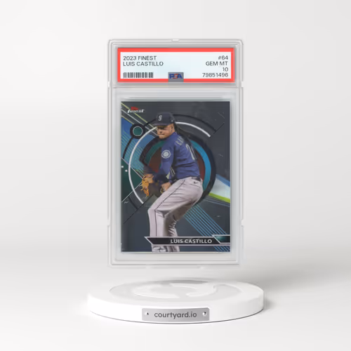 2023 Topps Finest #64 Luis Castillo (PSA 10 GEM MINT)