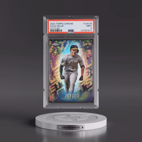 2024 Topps Chrome Let's Go #LGC39 Zack Gelof (PSA 9 MINT)