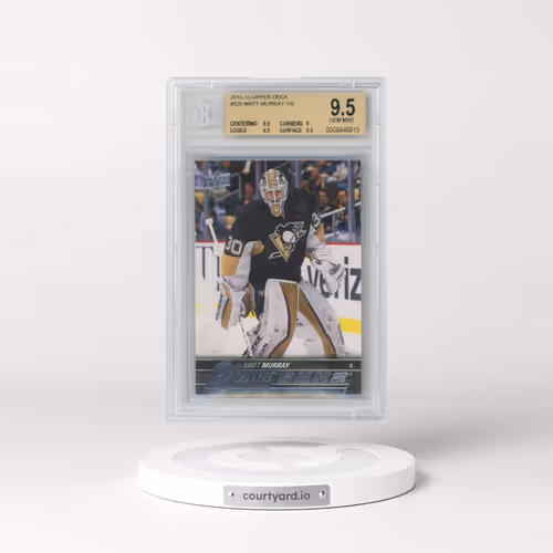 2015 Upper Deck #526 Matt Murray (BGS 9.5 GEM MINT)
