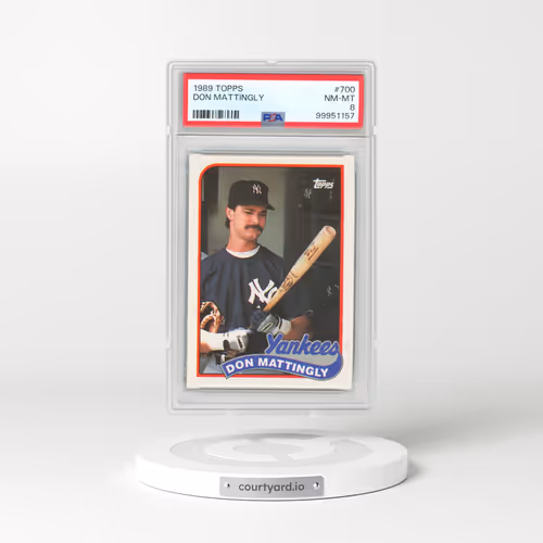 1989 Topps #700 Don Mattingly (PSA 8 NM-MT)