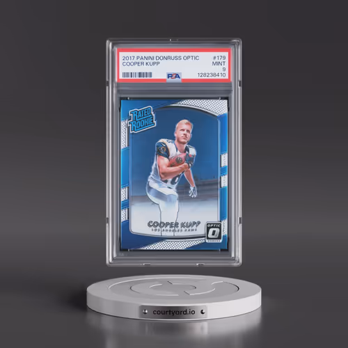 2017 Panini Donruss Optic #179 Cooper Kupp (PSA 9 MINT)