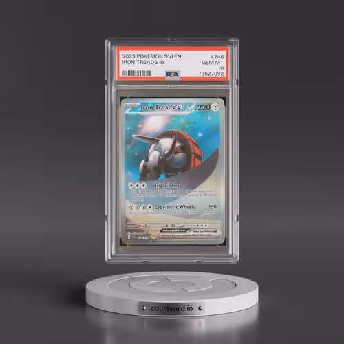 2023 Pokémon Svi EN-Scarlet & Violet #248 Iron Treads EX - Holo Special Illustration Rare (PSA 10 GE