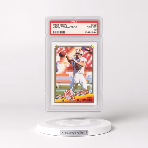 1988 Topps #352 Vinny Testaverde (PSA 10 GEM MINT)