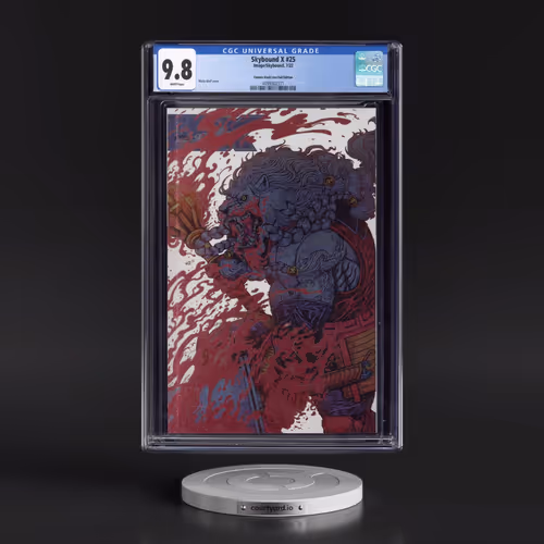 Skybound X #25 CGC 9.8 White Pages (Image/Skybound, 7/22) - Universal Comics Vault Live Foil Edition