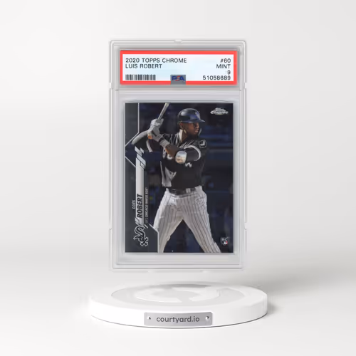 2020 Topps Chrome #60 Luis Robert (PSA 9 MINT)