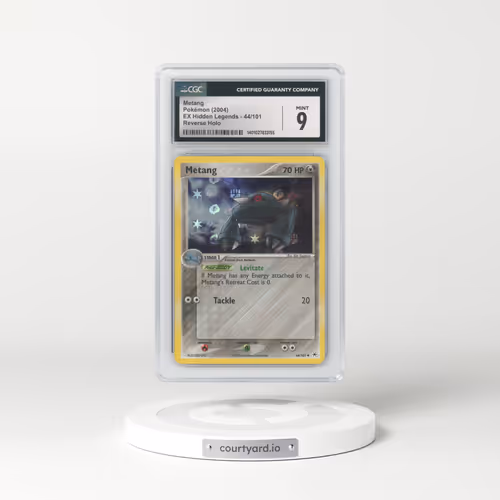 2004 EX Hidden Legends #44/101 Metang - Reverse Holo (CGC 9 MINT)