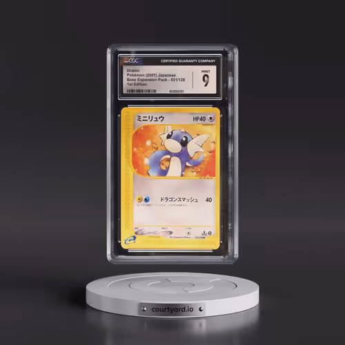 2001 Base Expansion Pack #031/128 Dratini - 1st Edition (CGC 9 MINT)