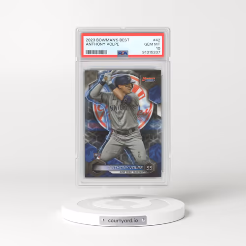 2023 Bowman's Best #42 Anthony Volpe (PSA 10 GEM MINT)