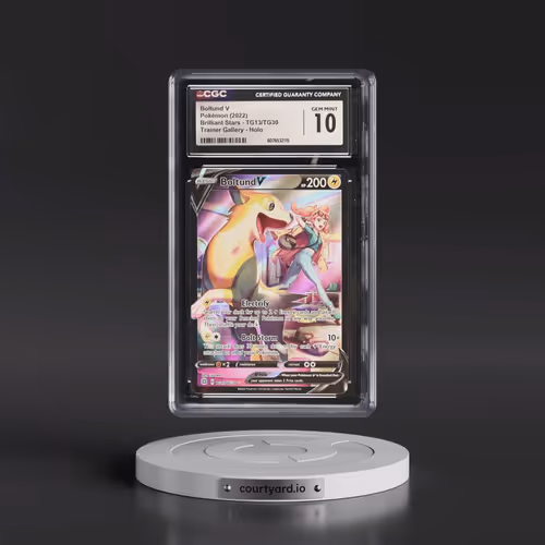 2022 Brilliant Stars #TG13/TG30 Boltund V - Trainer Gallery Holo (CGC 10 GEM MINT)