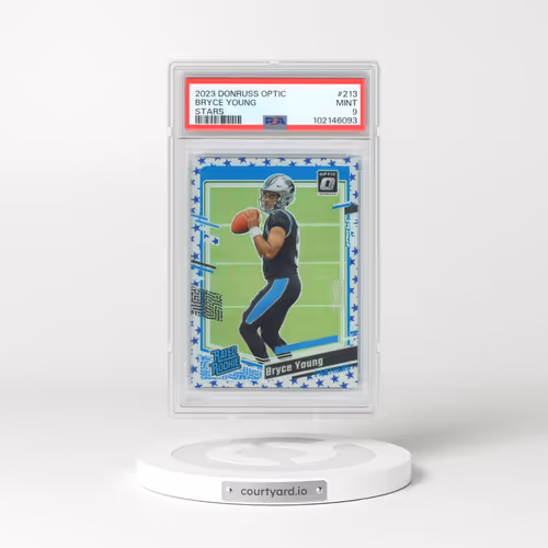 2023 Panini Donruss Optic #213 Bryce Young - Stars (PSA 9 MINT)