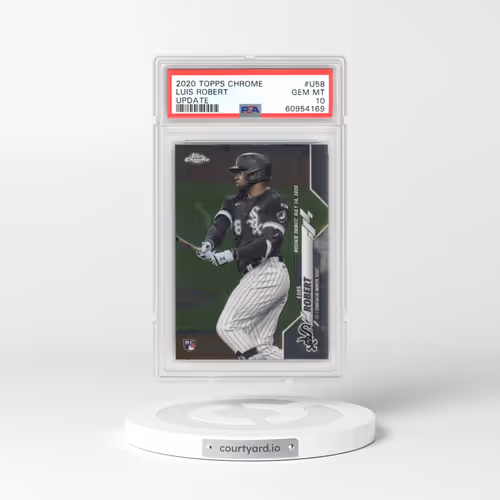 2020 Topps Chrome Update #U58 Luis Robert (PSA 10 GEM MINT)