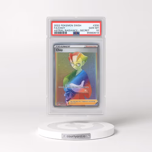 2022 Pokémon Sword & Shield Astral Radiance #200 Choy - Full Art Secret (PSA 10 GEM MINT)