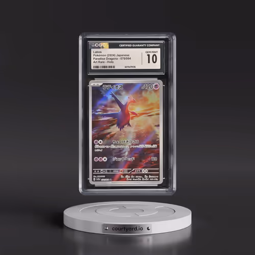 2024 Pokémon Sv7a-Paradise Dragona #070 Latios - Art Rare (CGC 10 GEM MINT)
