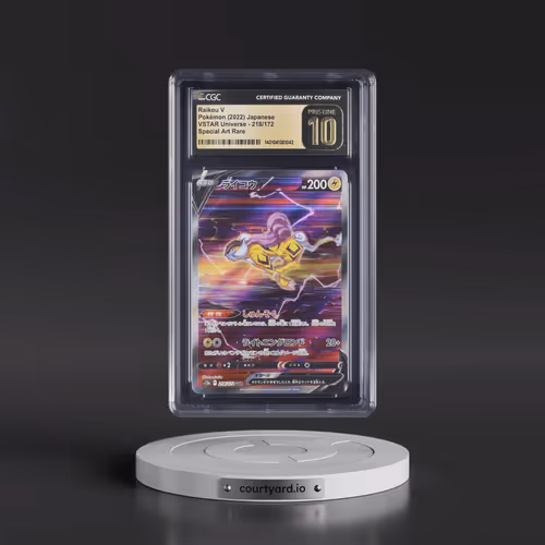 2022 VSTAR Universe #218/172 Raikou V - Special Art Rare Holo (CGC 10 PRISTINE)