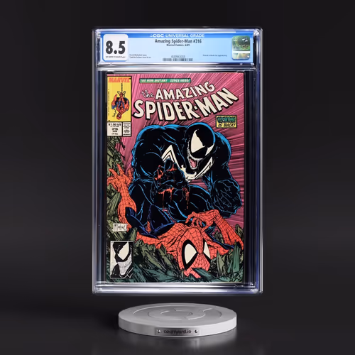Amazing Spider-Man #316 CGC 8.5 Off-white to White Pages (Marvel Comics, 6/89) - Universal