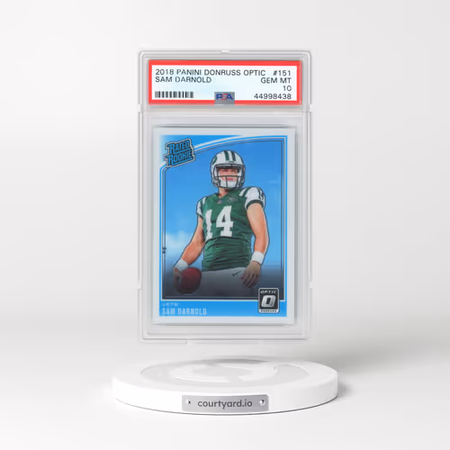 2018 Panini Donruss Optic #151 Sam Darnold (PSA 10 GEM MINT)