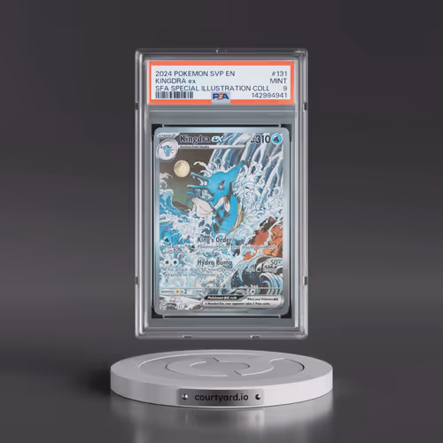 2024 Pokémon Svp EN-SV Black Star Promo #131 Kingdra EX - Holo Shrouded Fable Special Illustration C