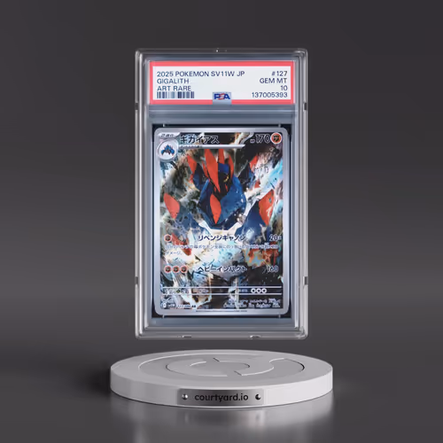 2025 Pokémon Sv11w-White Flare #127 Gigalith - Art Rare (PSA 10 GEM MINT)