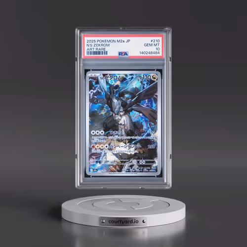 2025 Pokémon M2a-Mega Dream EX #210 N's Zekrom - Art Rare (PSA 10 GEM MINT)