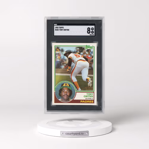 1983 Topps #482 Tony Gwynn (SGC 8 NM-MT)