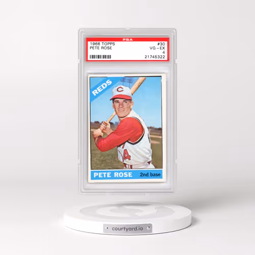 1966 Topps #30 Pete Rose (PSA 4 VG-EX)