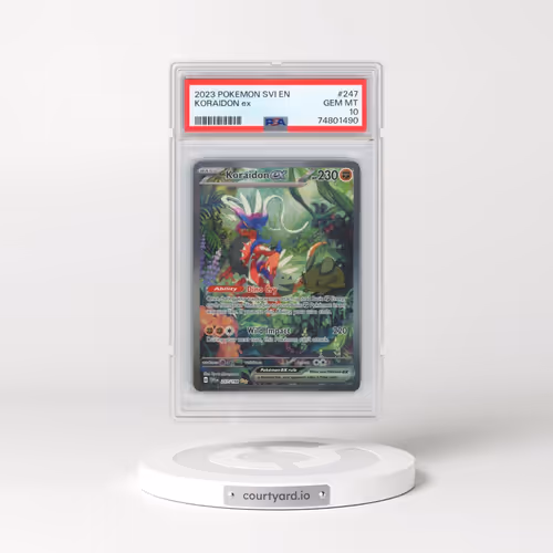2023 Pokémon Svi EN-Scarlet & Violet #247 Koraidon EX - Holo Special Illustration Rare (PSA 10 GEM M