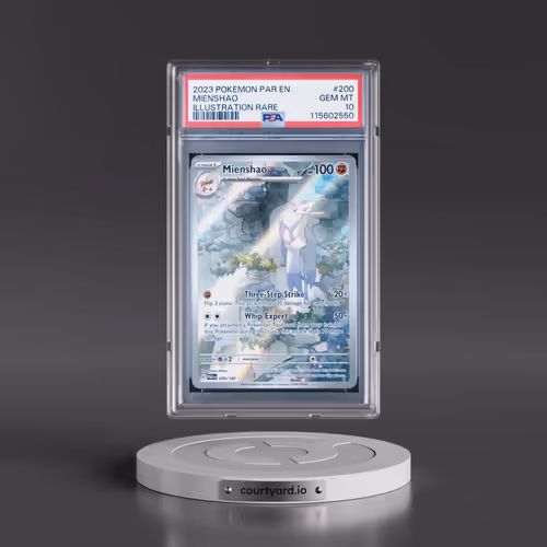 2023 Pokémon Par EN-Paradox Rift #200 Mienshao - Illustration Rare (PSA 10 GEM MINT)