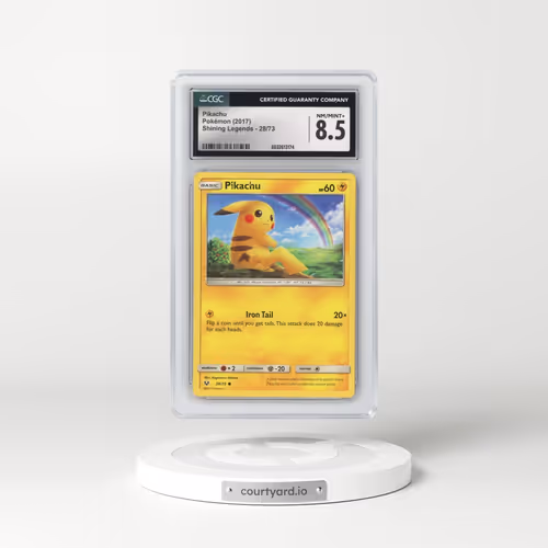 2017 Shining Legends #28/73 Pikachu (CGC 8.5 NM-MT+)