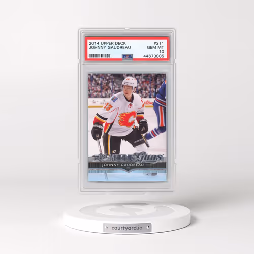 2014 Upper Deck #211 Johnny Gaudreau (PSA 10 GEM MINT)