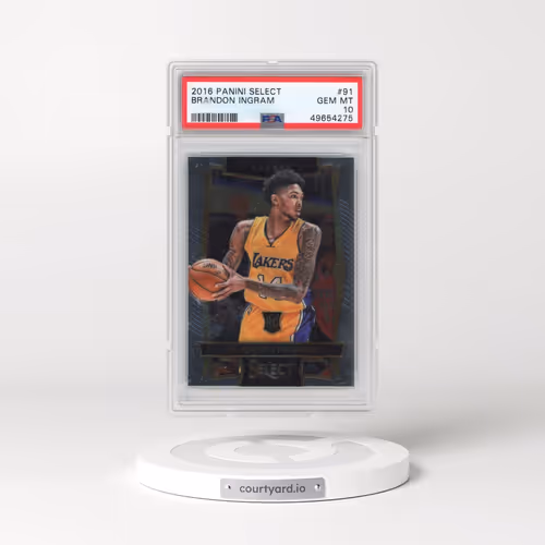 2016 Panini Select #91 Brandon Ingram (PSA 10 GEM MINT)