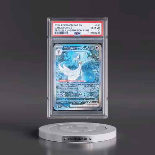 2024 Pokémon Paf EN-Paldean Fates #233 Gardevoir EX - Holo Special Illustration Rare (PSA 10 GEM MIN