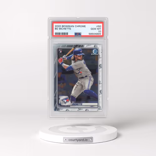 2020 Bowman Chrome #50 Bo Bichette (PSA 10 GEM MINT)