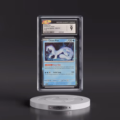 2024 Surging Sparks - SSP EN #056/191 Chien-Pao - Holo (CGC 9 MINT)