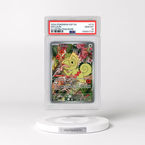 2024 Pokémon Ssp EN-Surging Sparks #213 Kecleon - Illustration Rare (PSA 10 GEM MINT)