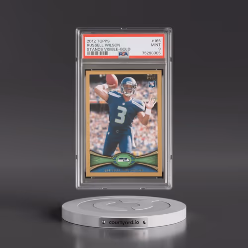 2012 Topps #165 Russell Wilson - Gold (PSA 9 MINT)