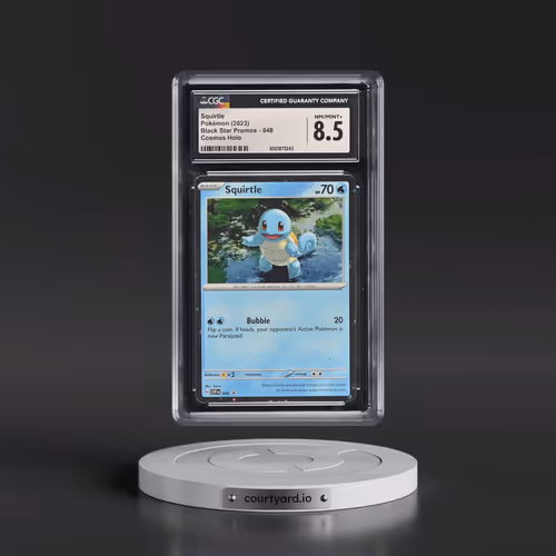 2023 Black Star Promos - Scarlet & Violet SVP EN #048 Squirtle - Cosmos Holo (CGC 8.5 NM-MT+)